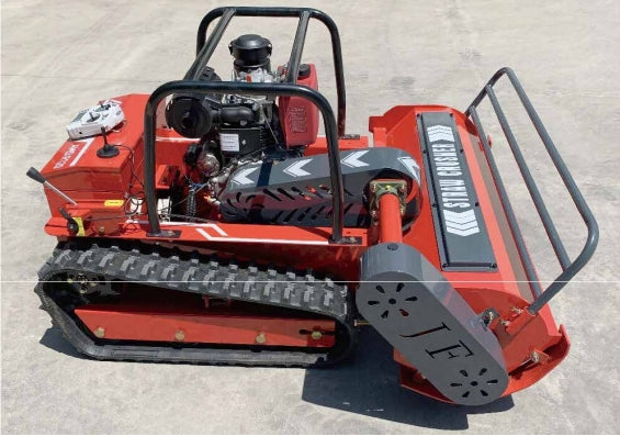 Remote Controlled Flail Lawn Mower - HT-120A